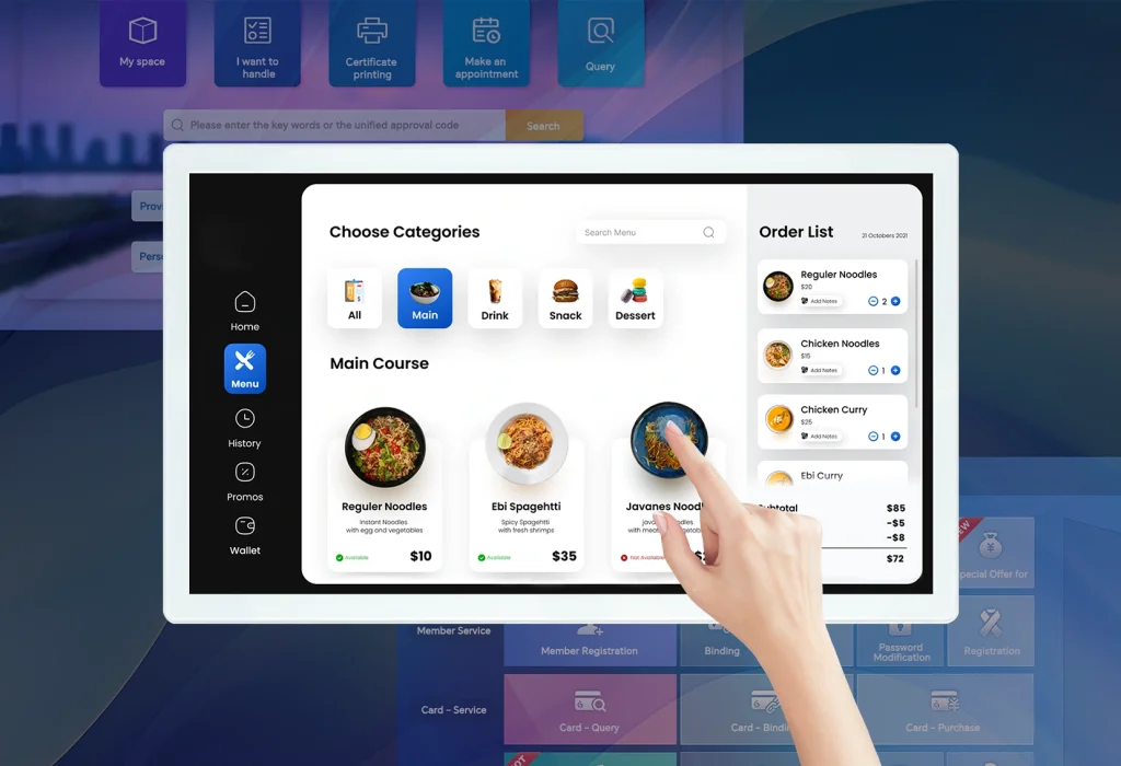Touch Screen Kiosk
